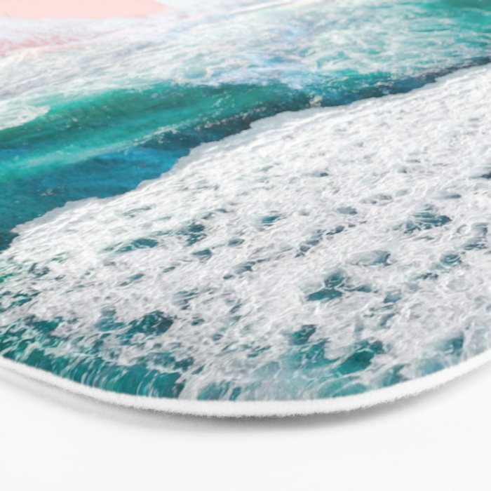 Pink Sand Beach Bath Mat Gallery Image 3
