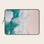 Pink Sand Beach Laptop Sleeve Gallery Image 1