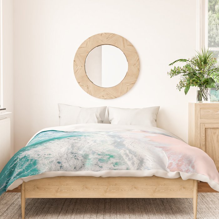 Pink Sand Beach Duvet Cover Gallery Image 3