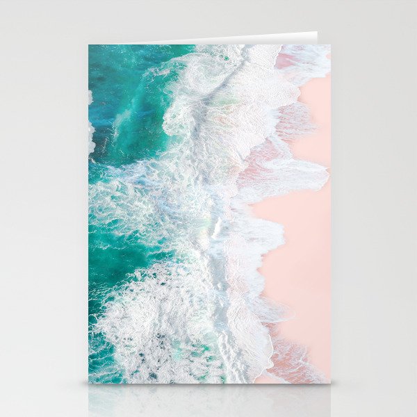 Pink Sand Beach Stationery Card Gallery Image 2