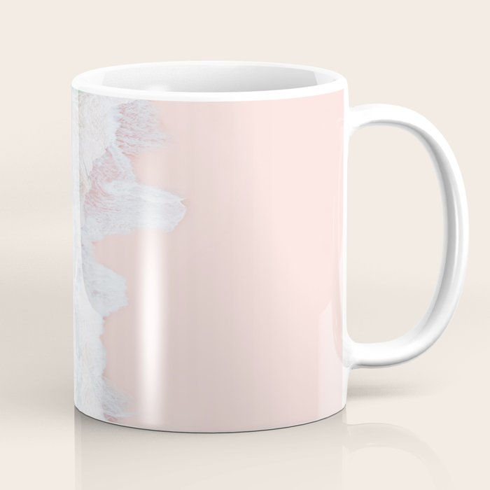 Pink Sand Beach Coffee Mug Gallery Image 1