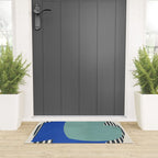 Modern abstract shape N02 Welcome Mat Gallery Image 3