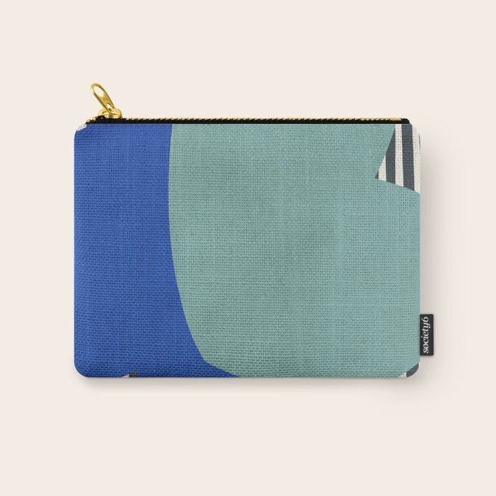 Modern abstract shape N02 Carry All Pouch Gallery Image 1
