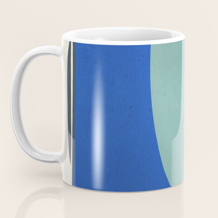 Modern abstract shape N02 Coffee Mug Gallery Image 3