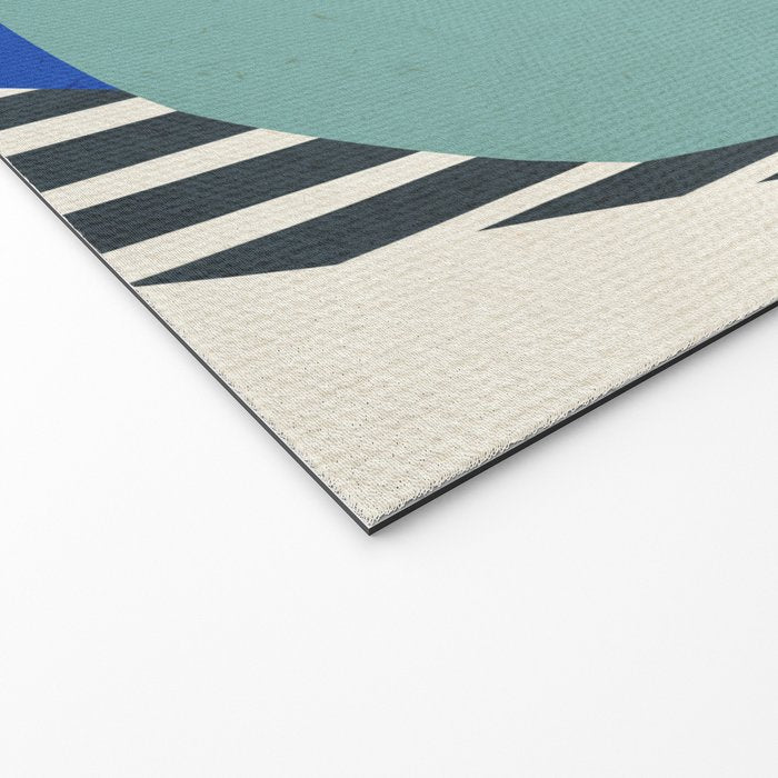 Modern abstract shape N02 Welcome Mat Gallery Image 2