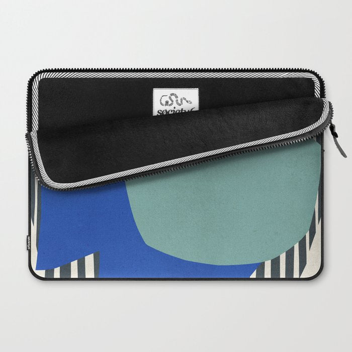 Modern abstract shape N02 Laptop Sleeve Gallery Image 2