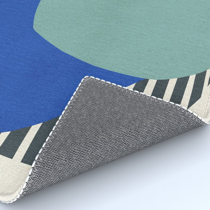 Modern abstract shape N02 Rug Gallery Image 4