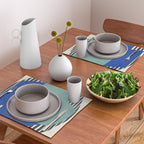 Modern abstract shape N02 Placemat Gallery Image 2