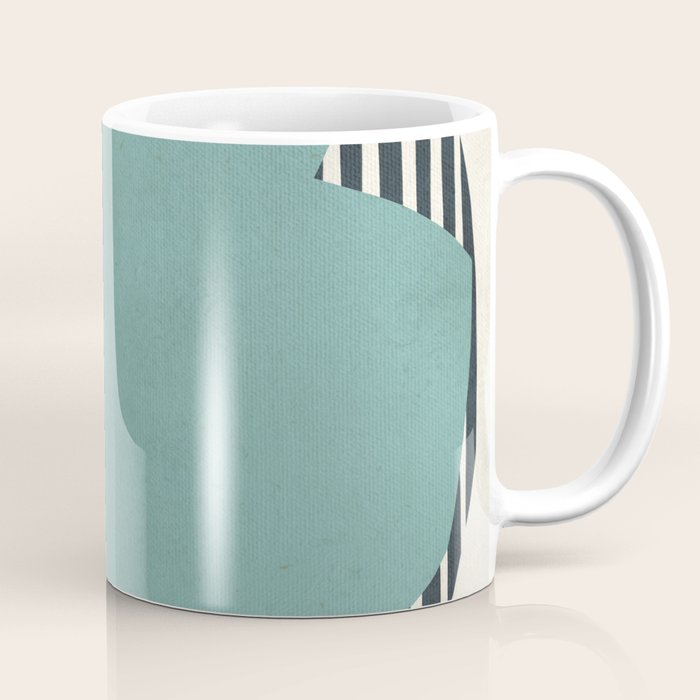 Modern abstract shape N02 Coffee Mug Gallery Image 1