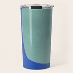 Modern abstract shape N02 Travel Mug Gallery Image 1