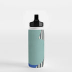 Modern abstract shape N02 Water Bottle Gallery Image 2