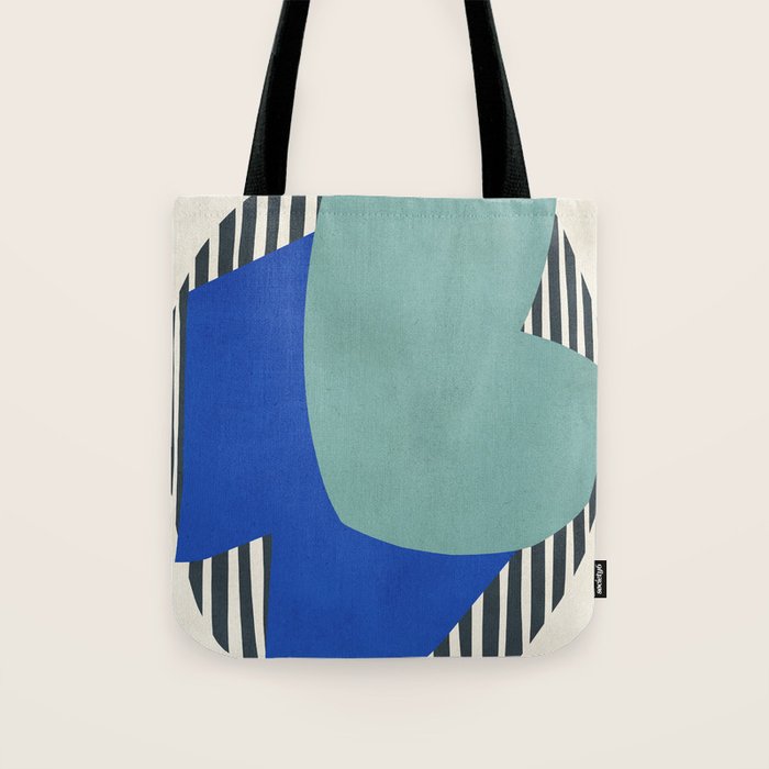 Modern abstract shape N02 Tote Bag Gallery Image 1