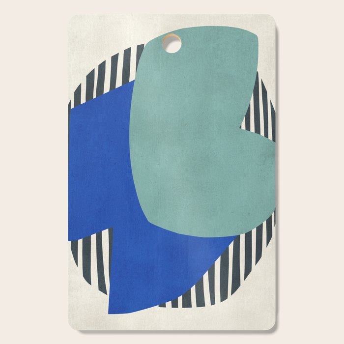 Modern abstract shape N02 Cutting Board Gallery Image 1