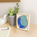 Modern abstract shape N02 Mini Art Print Gallery Image 2