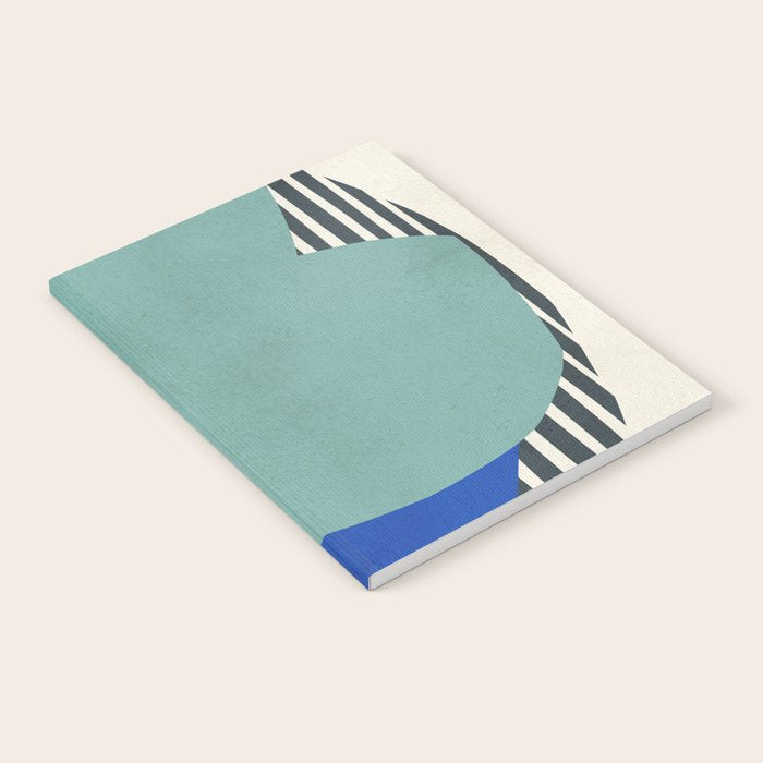 Modern abstract shape N02 Notebook Gallery Image 2