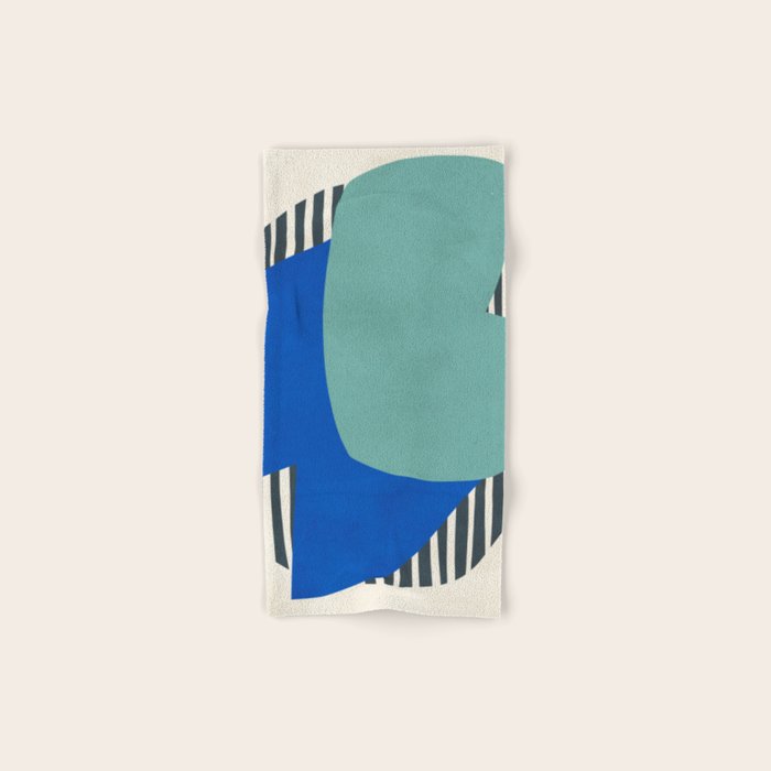 Modern abstract shape N02 Bath Towel Gallery Image 1