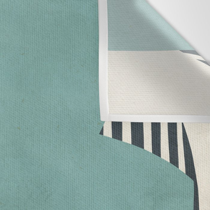 Modern abstract shape N02 Wall Tapestry Gallery Image 3