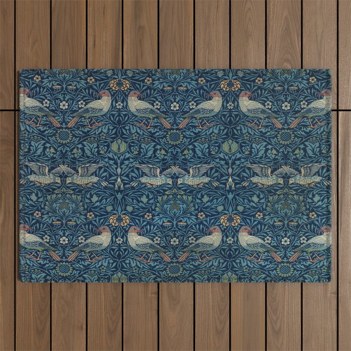 william morris Outdoor Rug Gallery Image 1