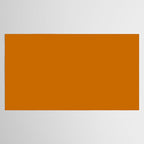 Retro Orange Solid Color Tablecloth Gallery Image 2