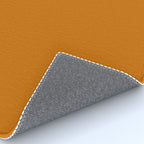 Retro Orange Solid Color Rug Gallery Image 4