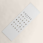 Espresso Coffe Classics Recipes Yoga Mat Gallery Image 1