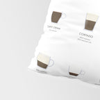Espresso Coffe Classics Recipes Pillow Sham Gallery Image 4