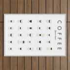 Espresso Coffe Classics Recipes Outdoor Rug Gallery Image 1