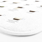 Espresso Coffe Classics Recipes Bath Mat Gallery Image 3