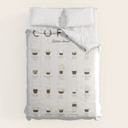Espresso Coffe Classics Recipes Comforter Gallery Image 6