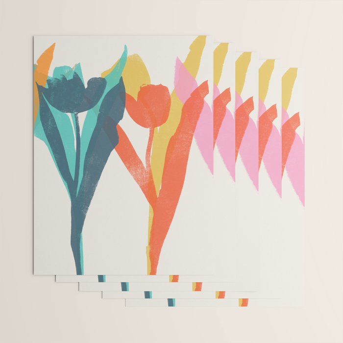 tulips 2 h Wrapping Paper Gallery Image 3