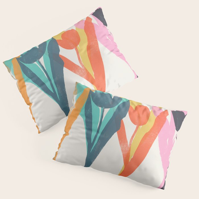 tulips 2 h Pillow Sham Gallery Image 1