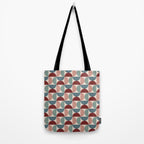 Bauhaus Mid Century Modern Geometric Pattern XV Tote Bag Gallery Image 2