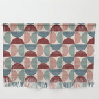 Bauhaus Mid Century Modern Geometric Pattern XV Wall Hanging Gallery Image 1