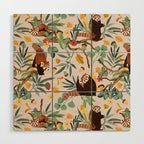 RED PANDAS IN WILD NATURE 10 Wood Wall Art Gallery Image 1
