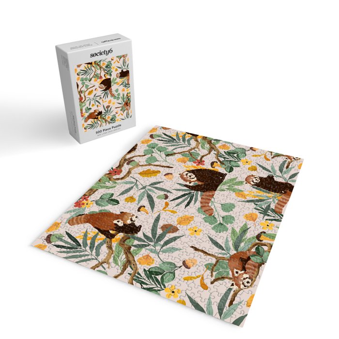 RED PANDAS IN WILD NATURE 10 Jigsaw Puzzle Gallery Image 2