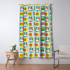 Christmas Stamps Window Curtain Gallery Image 5