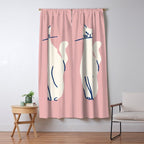 Casanova cat - the whimsical Catsanova Window Curtain Gallery Image 5