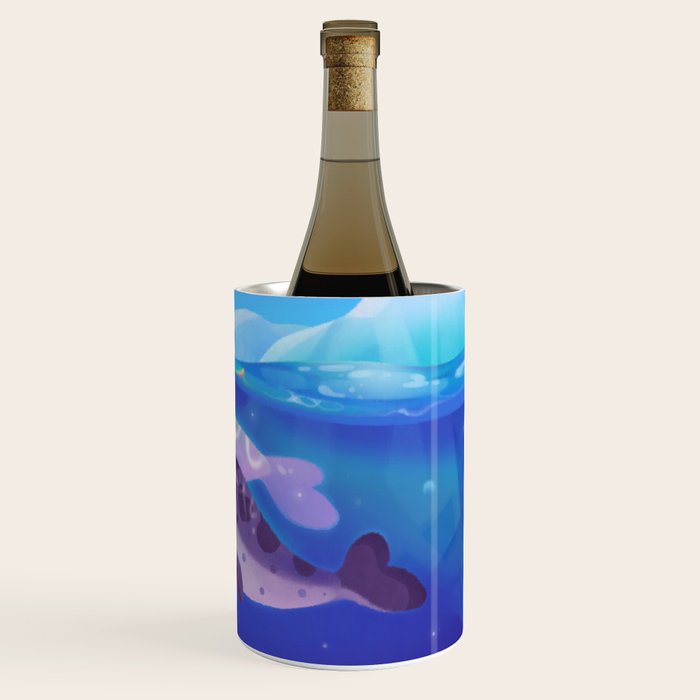 Beluga and Narwhal Wine Chiller Gallery Image 3