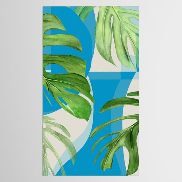 Tropical Geometry 80 Tablecloth Gallery Image 2