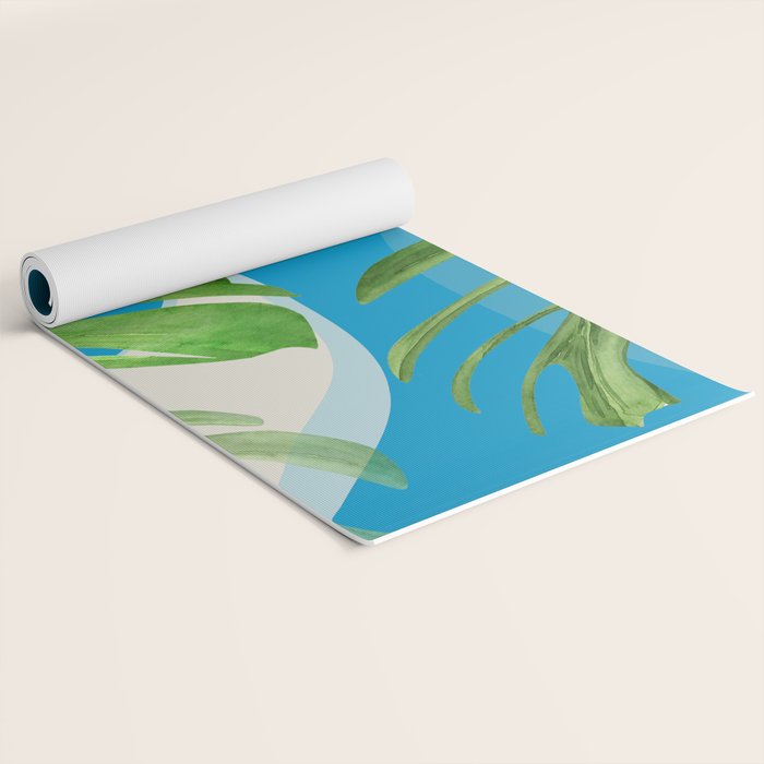 Tropical Geometry 80 Yoga Mat Gallery Image 2