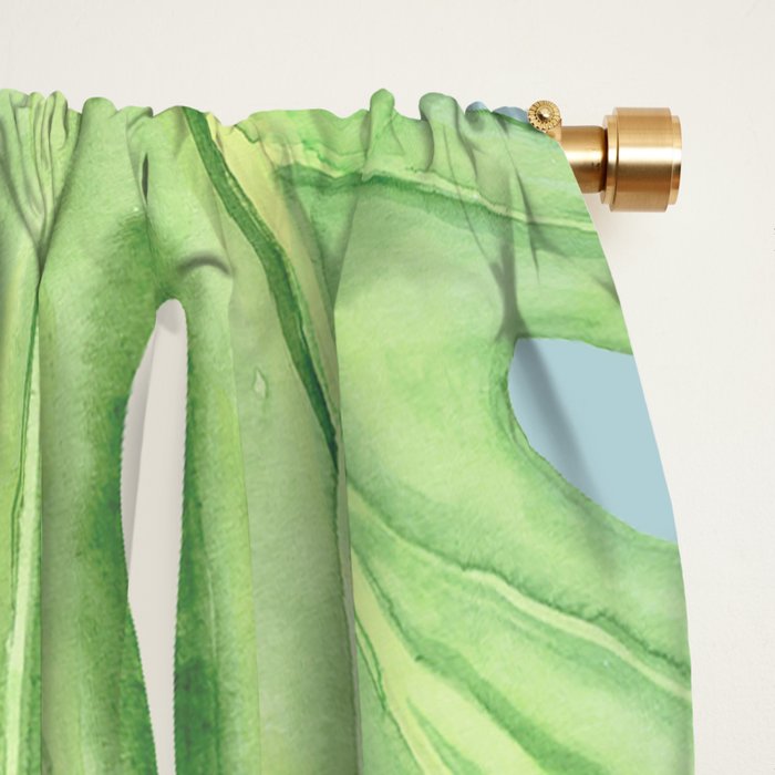 Tropical Geometry 80 Window Curtain Gallery Image 2