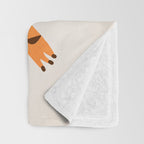 Pop Cats 01: Modern Pop Art Throw Blanket Gallery Image 3
