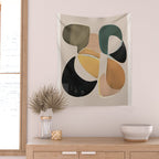 Modern Abstract Art 150 Wall Tapestry Gallery Image 2