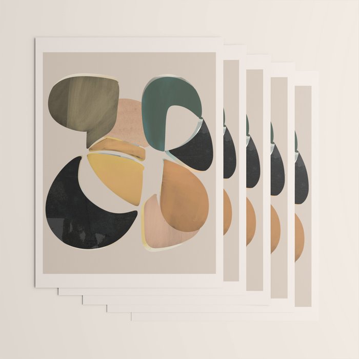 Modern Abstract Art 150 Wrapping Paper Gallery Image 3