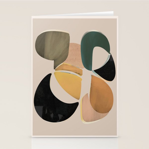 Modern Abstract Art 150 Stationery Card Gallery Image 1