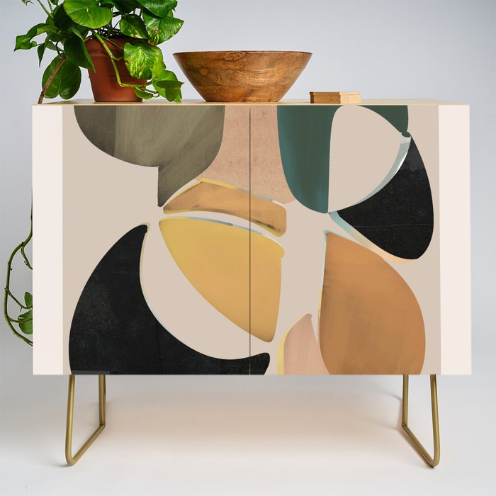 Modern Abstract Art 150 Credenza Gallery Image 1