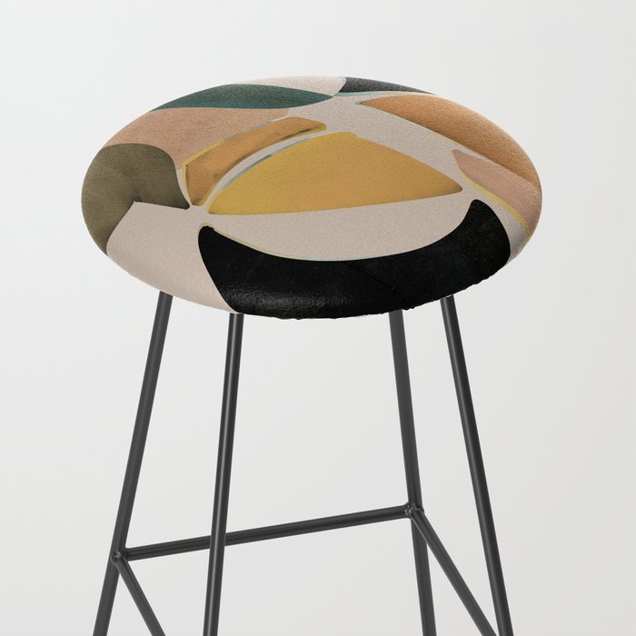 Modern Abstract Art 150 Stool Gallery Image 2