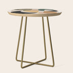 Modern Abstract Art 150 Side Table Gallery Image 1