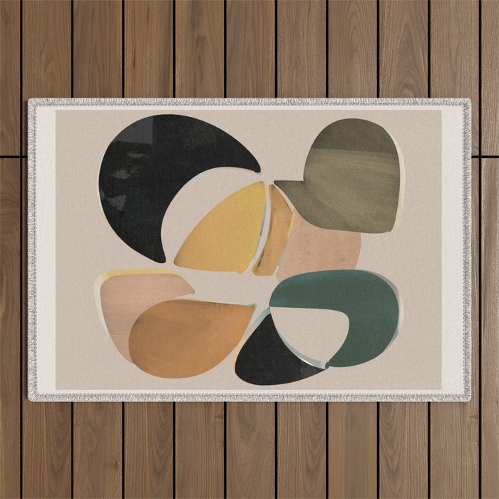 Modern Abstract Art 150 Outdoor Rug Gallery Image 1