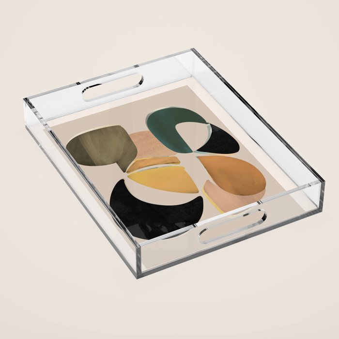 Modern Abstract Art 150 Acrylic Tray Gallery Image 1